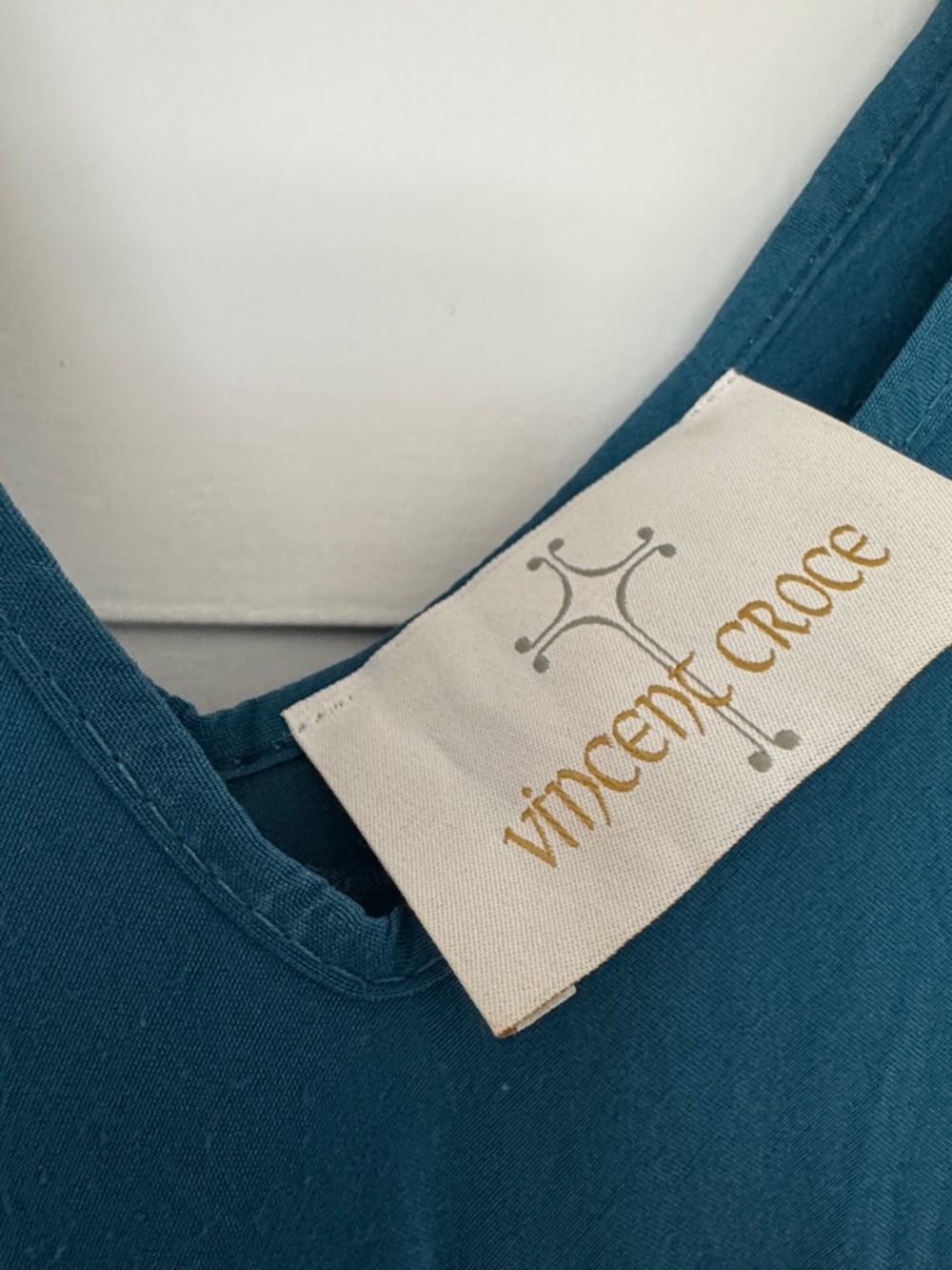 Vincent Croce Teal Dress View 2